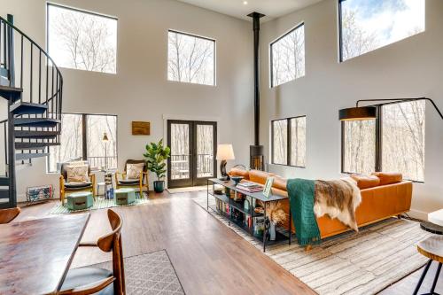Swanton Retreat with Game Room, Hot Tub and Trails! in Swanton, USA
