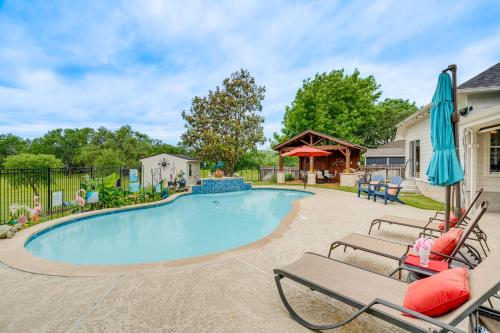 Round Rock Vacation Rental Private Pool and Hot Tub