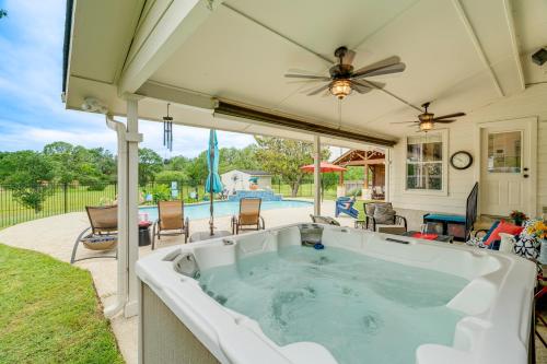 Round Rock Vacation Rental Private Pool and Hot Tub in Round Rock, USA