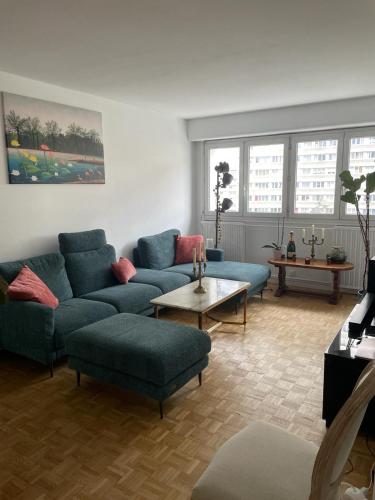 6p flat 12mn metro to St Lazare Paris city center - Location saisonnière - Colombes