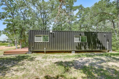 Scenic La Grange Tiny Home on 22 Acres By Wineries