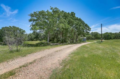 Scenic La Grange Tiny Home on 22 Acres By Wineries