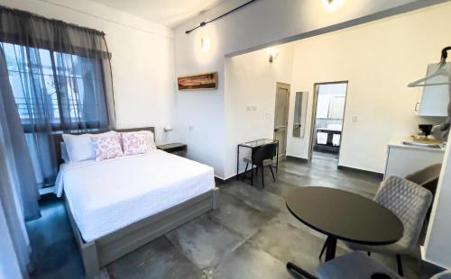 1 double bed, 1 sofa bed