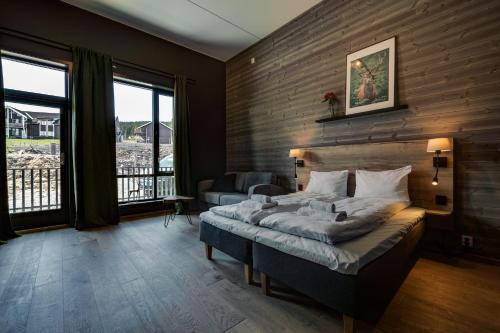 Trysil Alpine Lodge Hotellrom+ med Mountain View