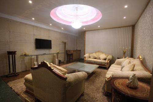 共用Lounge/電視區, 梅諾瓦多賽特馬德里-萊加內斯 (Menoir Dorsett Madrid Leganes) in 勒加尼斯