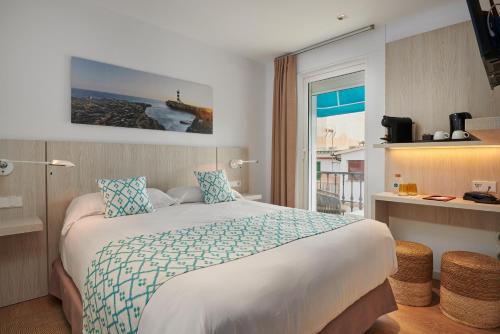1 double bed