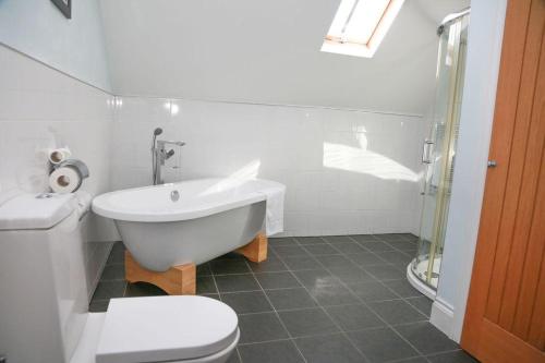 Shower, The Maypole at Wellow in Rufford (Nottinghamshire)