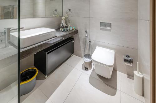 Elegant Studio Stay I Pool, Gym & Parking, Dubaï (photo 7)
