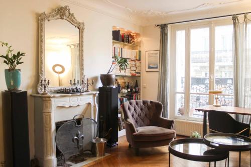 Spacious luxury Haussmanian apartment - Location saisonnière - Paris