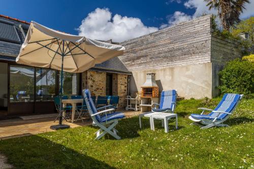 Morgat, maison familiale, plage à pied