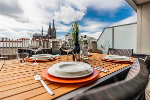 Exklusives Luxus Loft am Dom - Dachterrasse mit Traum-Aussicht