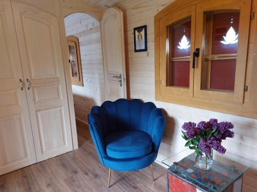 Roulotte ZEN gîte à louer Roudeau