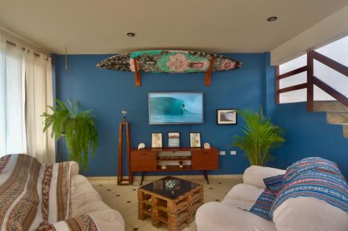 Iekārtas, Casa mar surfhouse in Punta Hermosa
