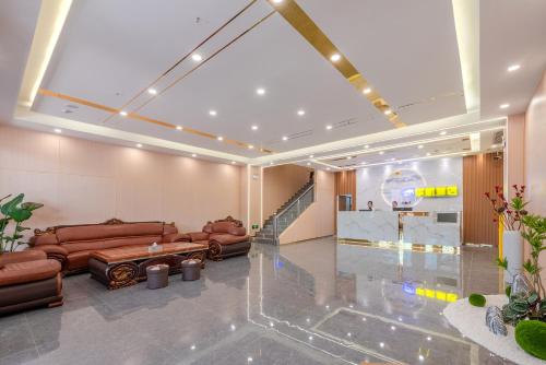 sala de TV, Huahang Hotel-Free Airport Transfer in Cantón