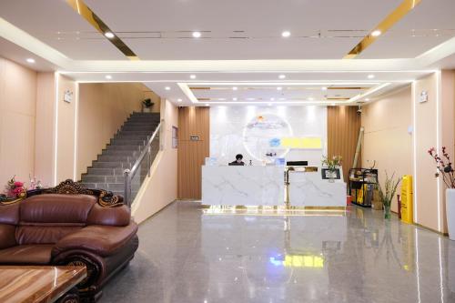 Vestíbulo, Huahang Hotel-Free Airport Transfer in Cantón