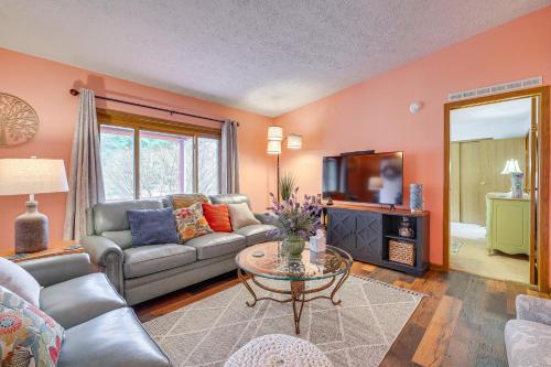 Dog-Friendly Michigan Home with Deck and Fire Pit!