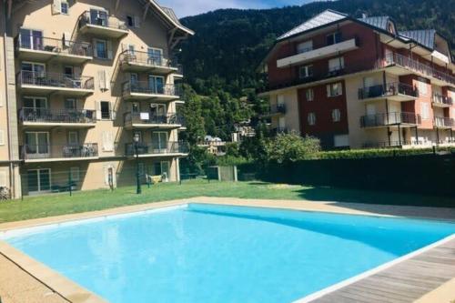 Apartment with a furnished balcony near the Saint Gervais Les Bains