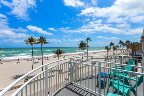 Ocean Front Balcony Room with King Bed