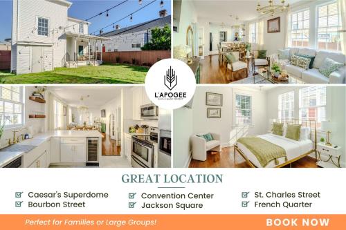 Serene 4 Bedroom Home near French Quarter with Wi-Fi and Parking – khách sạn tại Đông Riverside