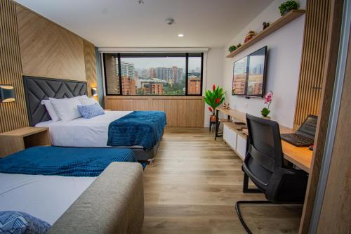 Unique Suite in El Poblado CoWork/ GYM / Fast WiFi