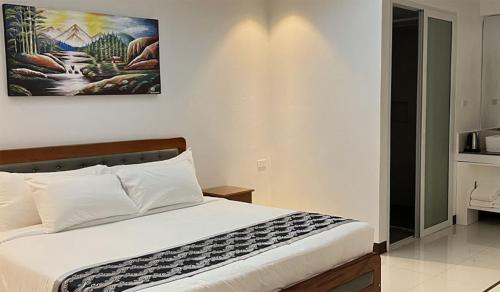 1 double bed