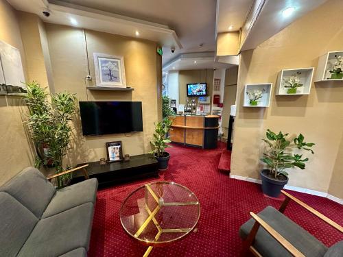 Спільний лаунж/ТБ зона, Hotel Victor Hugo in Кламар