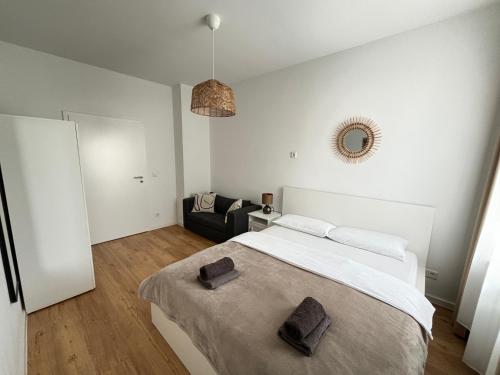 60qm - 2 rooms - free parking - city - MalliBase Apartments, Hannover (fotografie 8)
