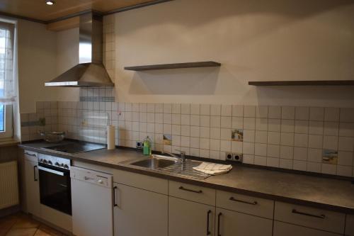 virtuve, Ferienwohnung Rhönmarkt (Ferienwohnung Rhonmarkt) in Ostheim v.d. Rhon