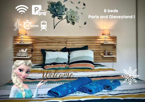 Snowqueen Hotel Apartment Paris-Disney - Location saisonnière - Chelles