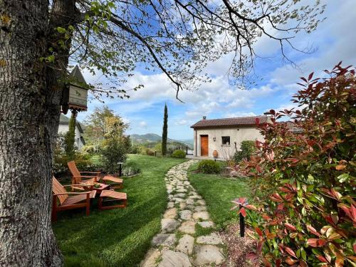 Viesnīcas āriene, Poggio Ancisa Relais in Casteldelci