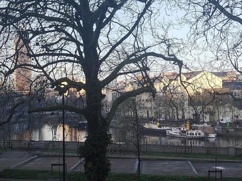 T2 lumineux meublé sur l'eau sans vis à vis - Location saisonnière - Nantes