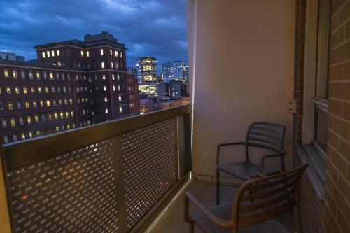Balcony/terrace, Hotel Faubourg Montreal Centre Ville Downtown 183492 near Berri-UQAM Metro Station