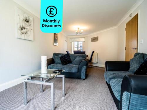 Spacious 2BR Flat in Eastbourne near the Pevensey Bay Beach