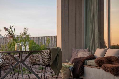 A szálláshely kívülről, Ecohome Veer - Zeezand Recreatie in 't Zand