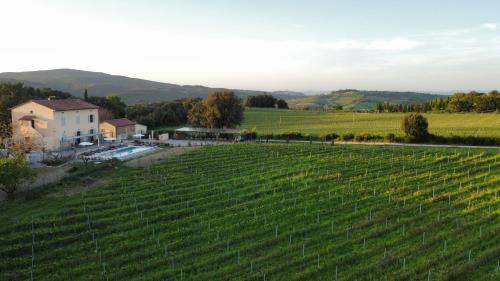 Зовнішній вигляд готелю, Podere la Fonte Vernaccia & Zafferano in Кастель Сан Джіміньяно