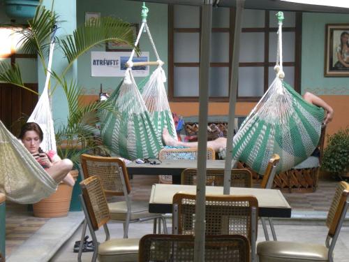 오악사카 Hierba De Conejo Hostel 2성급 호텔 로비