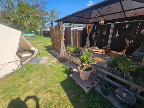 Punt-A-Pacha Glamping mit eigenem Garten