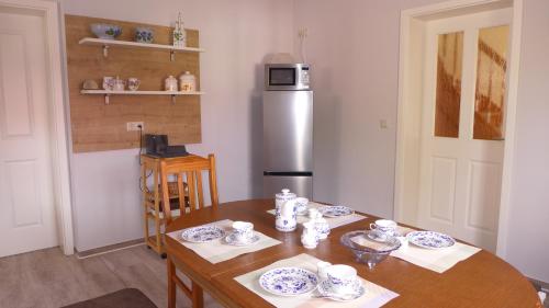 Konyha, Juli's Ferienhaus im Spreewald in Kolkwitz