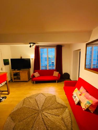 No 14 , 15 meters plein centre Mirepoix apartment Très Calme Netflix ,Terrace - Apartment - Mirepoix