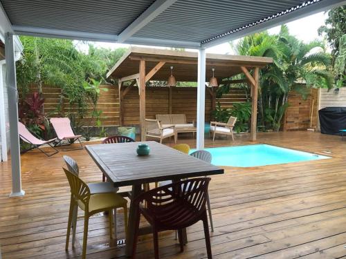 景色, Villa bleu karaïbes (Villa bleu karaibes) in セント フランコイス