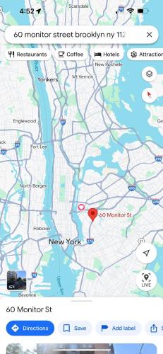 4 Peeps Charm Apartament in Williamsburg Brooklyn NYC in Union City, USA