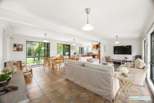Villa de Mer at Phillip Island in ซิลเวอร์ลีฟส์