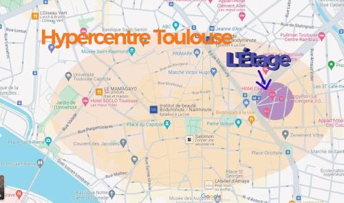 L'Étage, hypercentre Toulousain, Climatisé, Toulouse (foto 10)