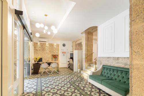 大堂, Hotel Praza Quintana in 聖地亞哥德孔波斯特拉舊城區