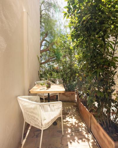 陽台/露台, 拉比安弗尼酒店 (Hotel La Bienvenue) in 拉克魯瓦瓦爾默