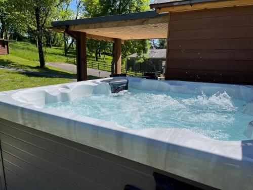 Pantglas Hall Holiday Lodges and Leisure Club in Llanegwad
