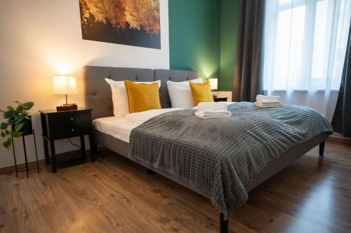 T21 - Apartment direkt im Zentrum mit Parkplatz, Chemnitz (Saská Kamenice) (fotografie 6)