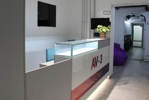 Előcsarnok, AV-3 capsule hotel in Shevchenkivskyj