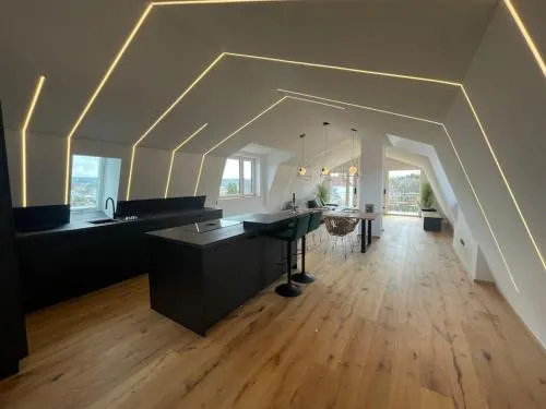 Penthouse Alpenblick in Kempten, Deutschland