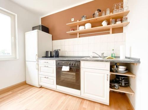 Schöne Ferienwohnung mit Blick über Stadtwald, Lipsko (fotografie 4)